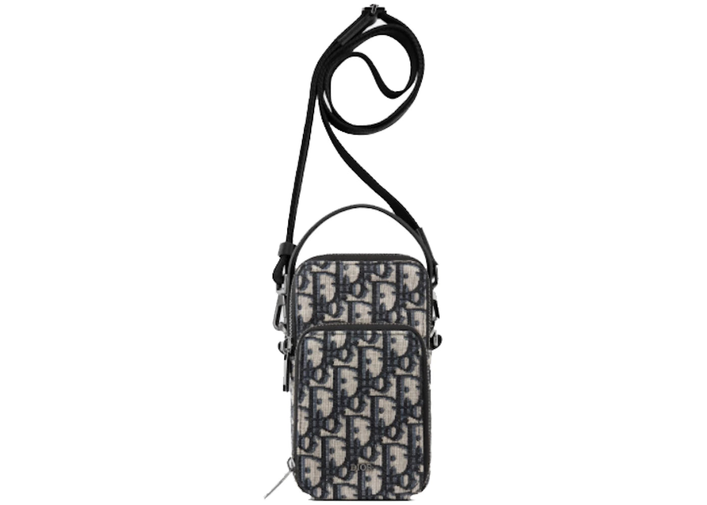 Dior Pouch Oblique Jacquard Beige/Black