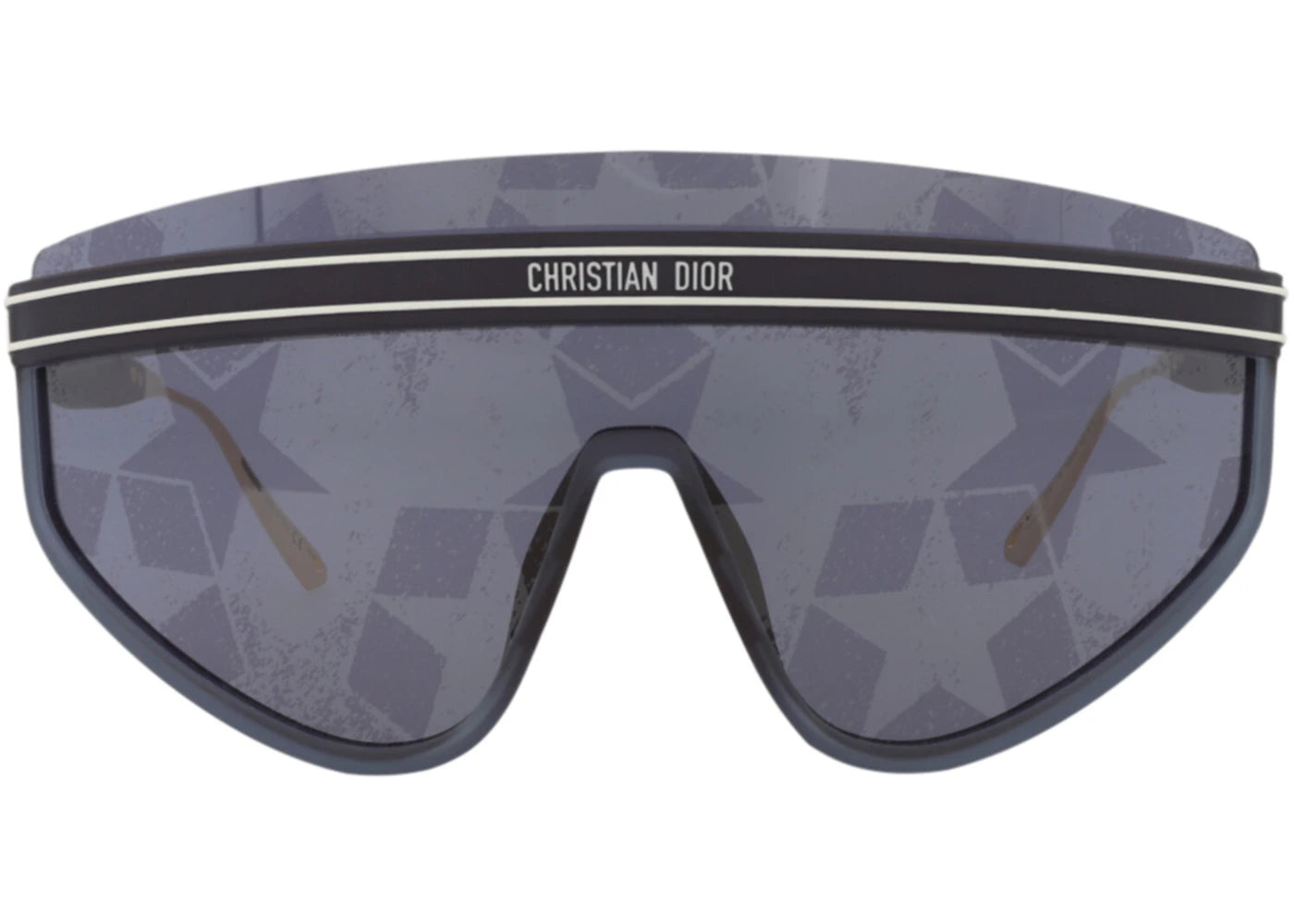 Dior Shield-Frame Injection Sunglasses Blue Blue Blue (CD40079U-00-91X)