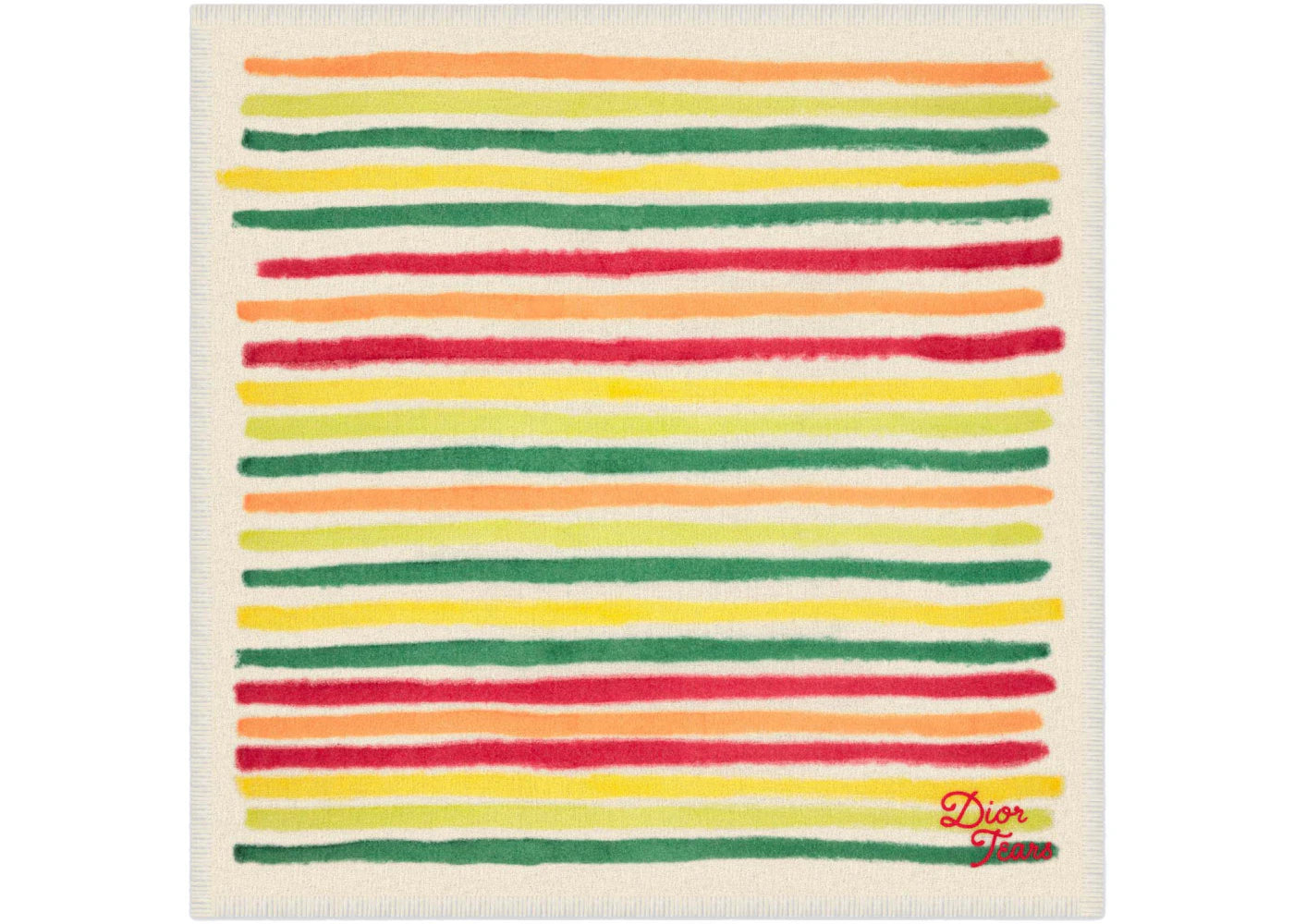 Dior TEARS Scarf Multicolor