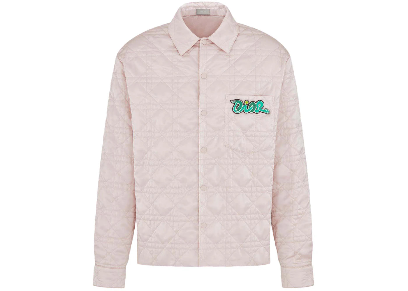Dior x KAWS Overshirt Pink Technical Satin