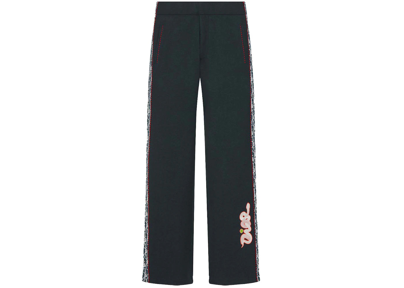 Dior x KAWS Pants Blue Virgin Wool Jersey