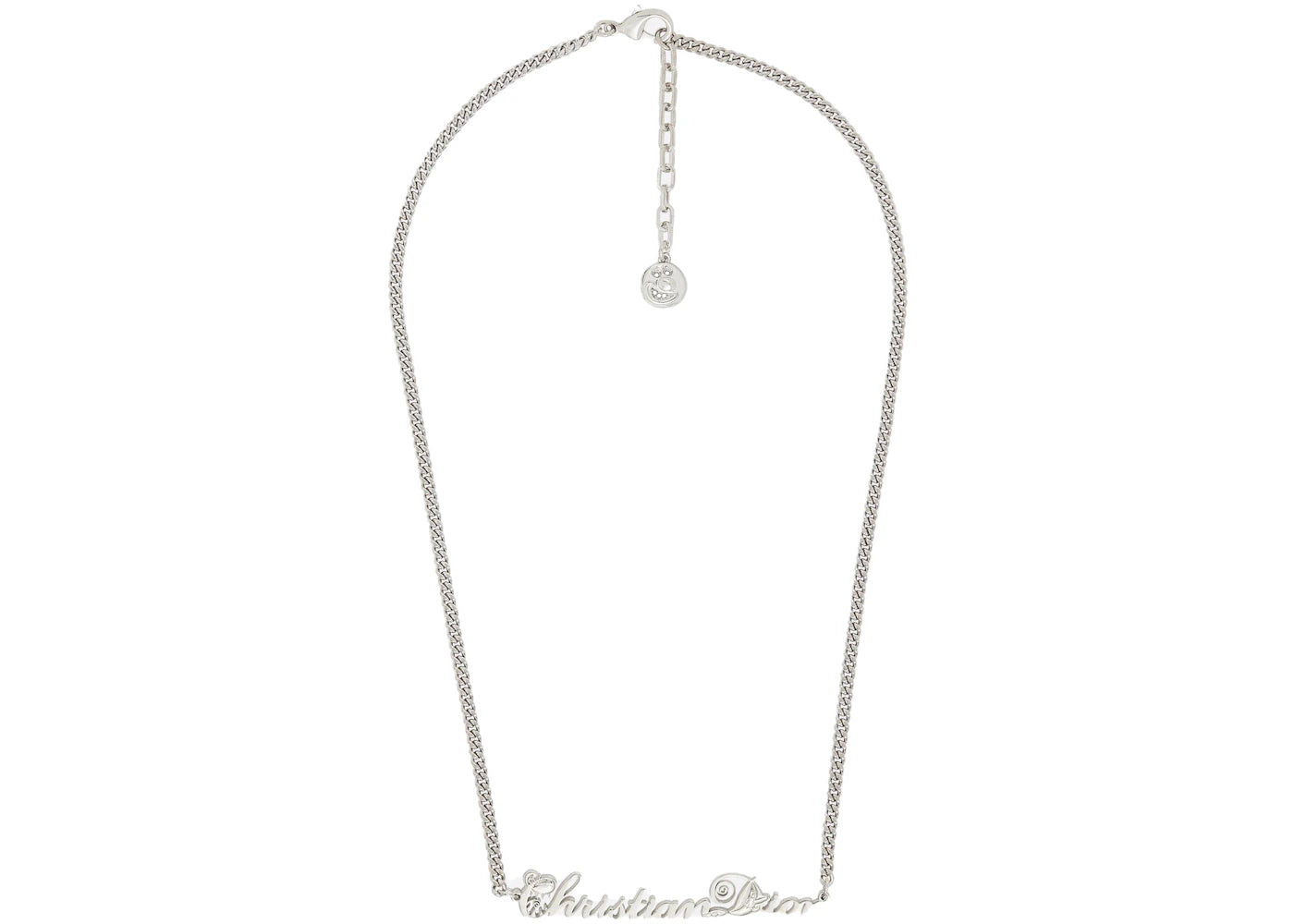 Dior x Kenny Scharf Necklace Silver