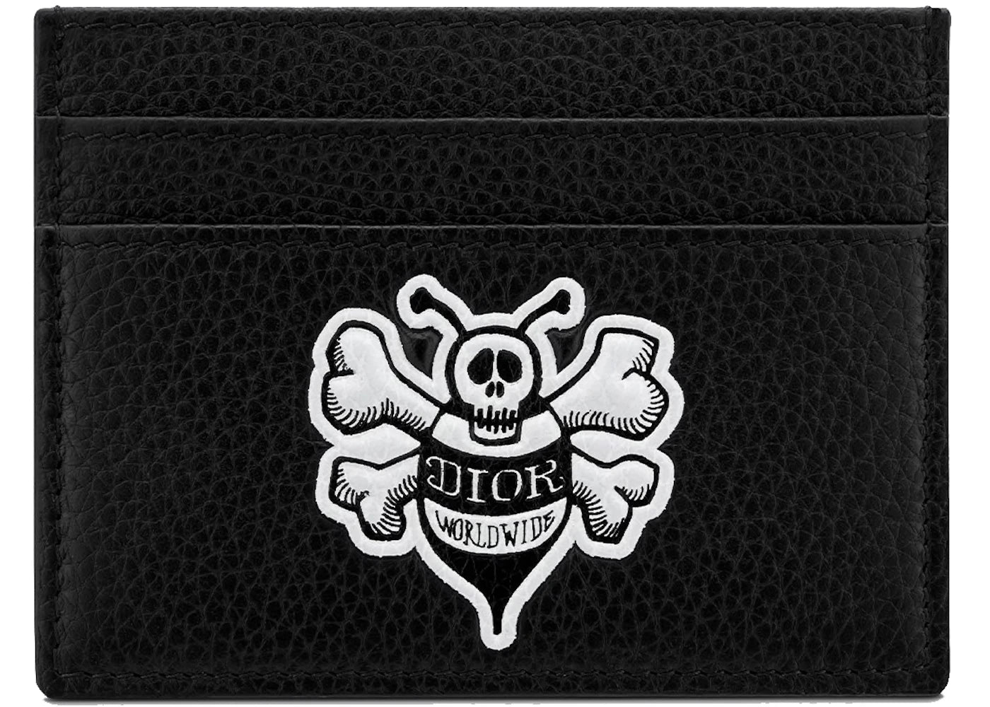 Dior And Shawn Card Holder Bee (4 Card Slot) Black