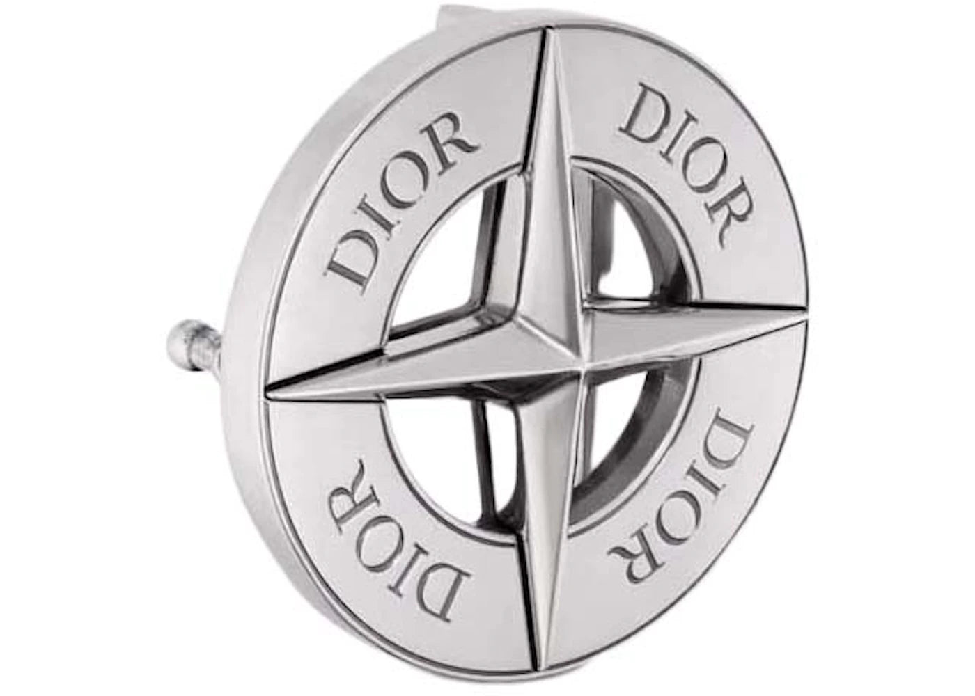 Dior x Stone Island Belt Buckle Palladium