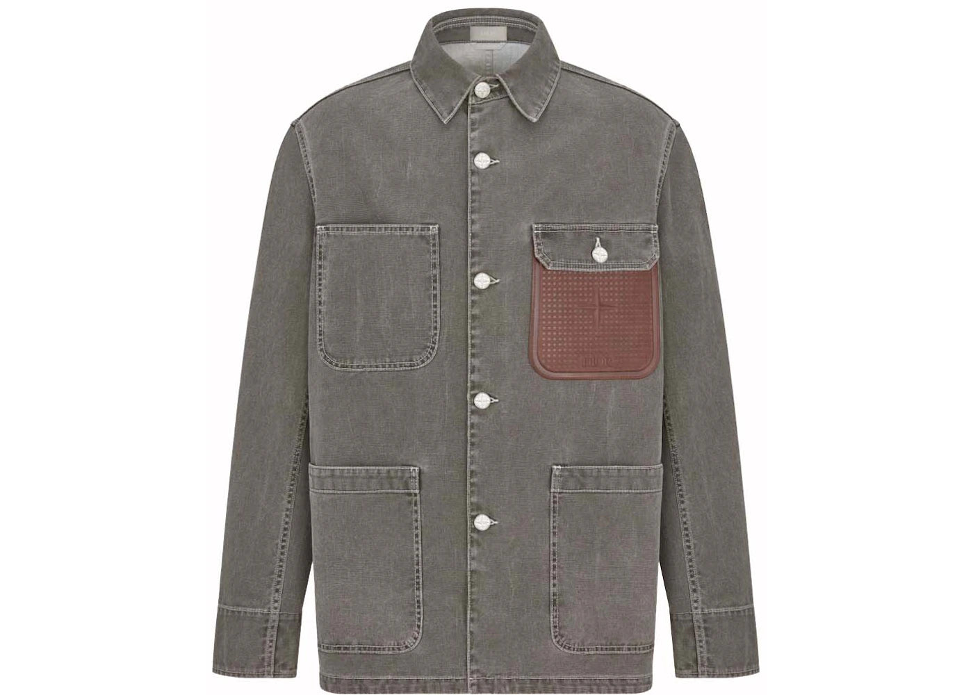 Dior x Stone Island Cotton Canvas Jacket Black