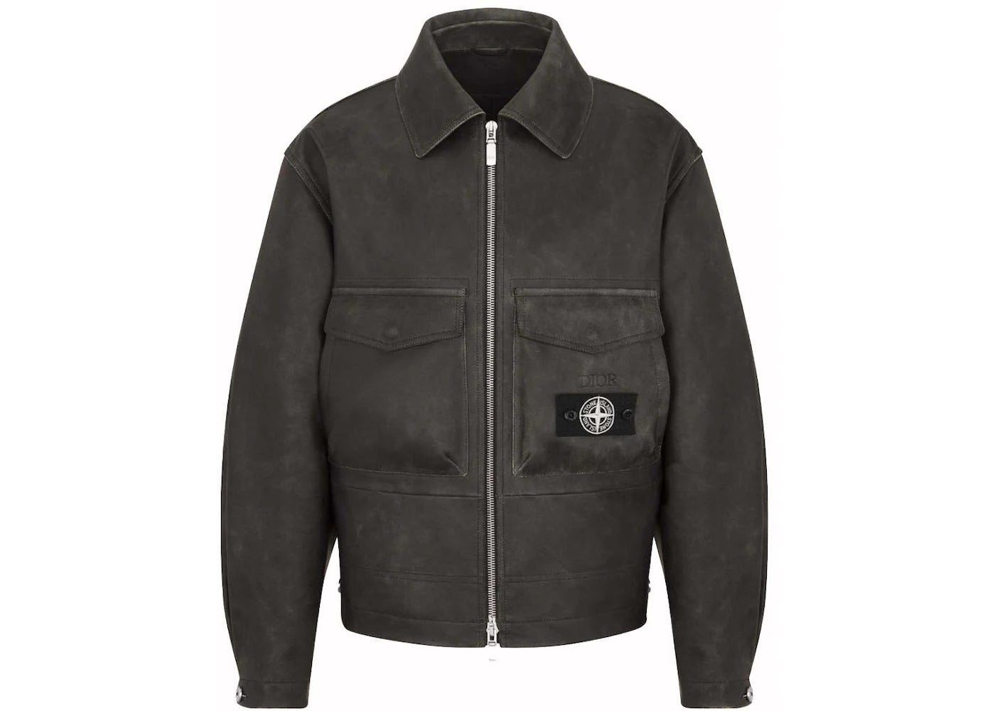Dior x Stone Island Napa Lambskin Jacket Black