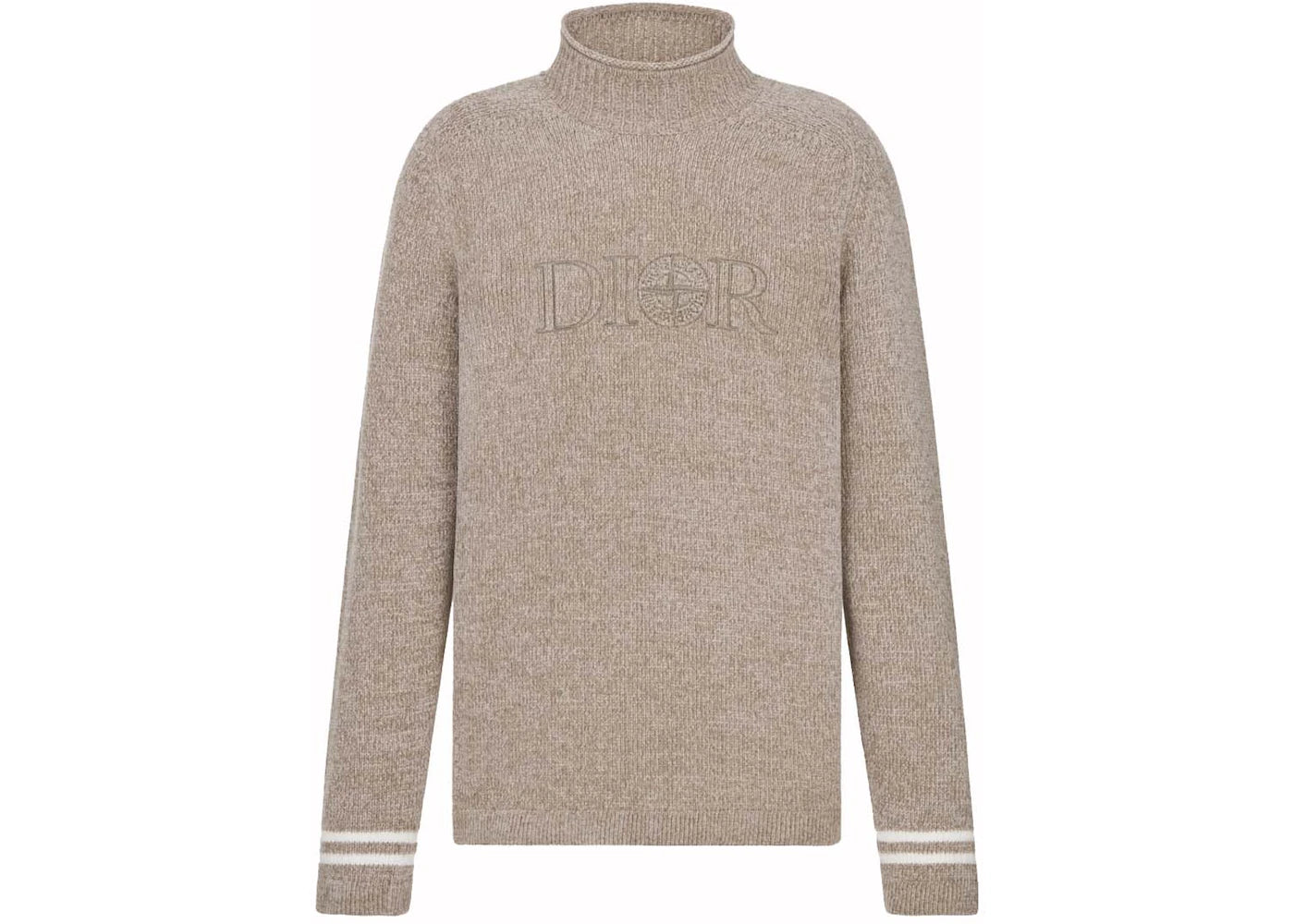 Dior x Stone Island Technical Sweater Gray