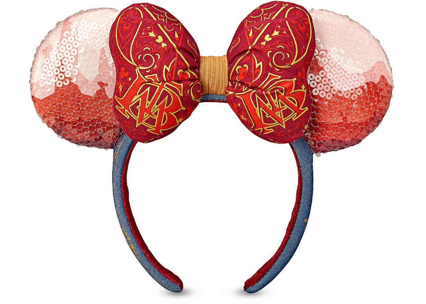 Disney Minnie Mouse Main Attraction September Big Thunder Mountain Railroad Ear Headband