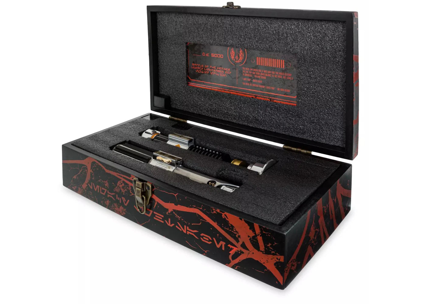 Disney Star Wars Anakin Skywalker and Obi-Wan Kenobi Battle of the Heroes Legacy Lightsaber Set