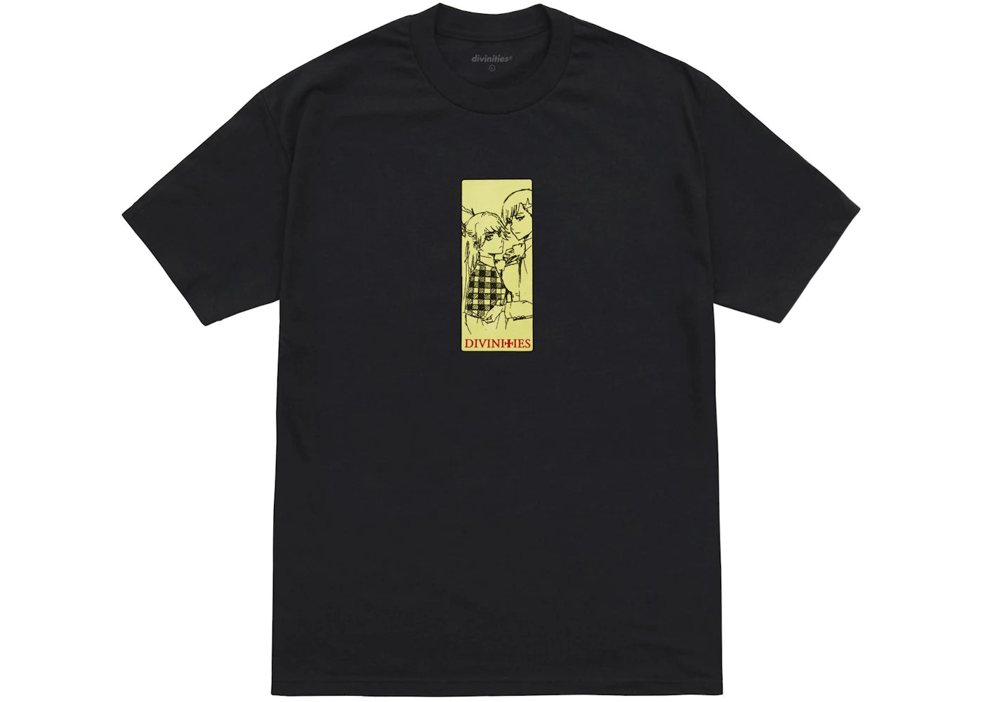 Divinities Wing Bind T-shirt Black