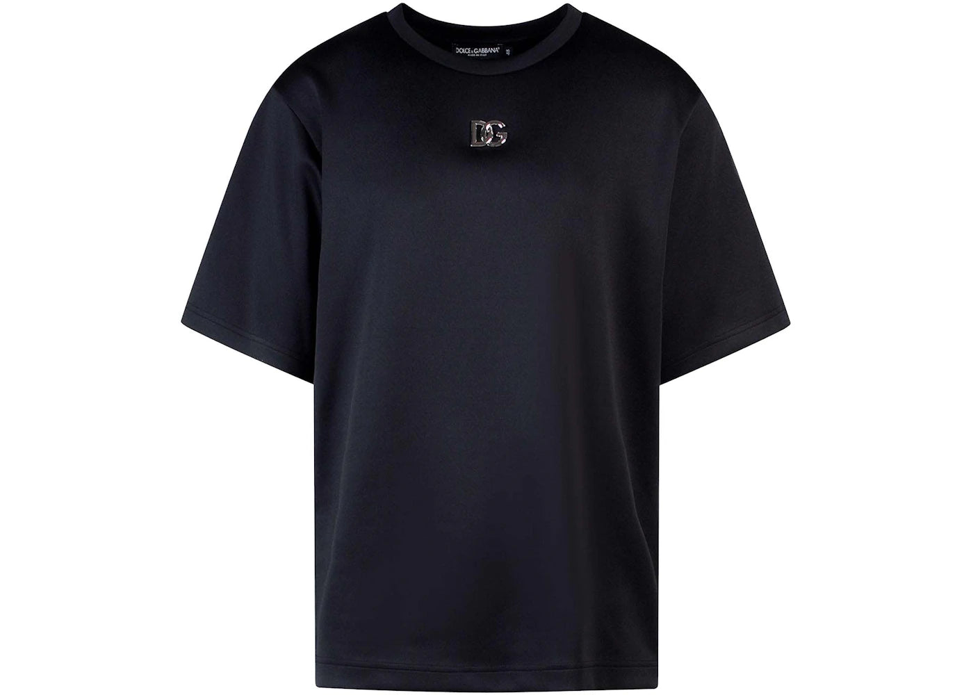 Dolce & Gabbana Man Jersey T-Shirt Black