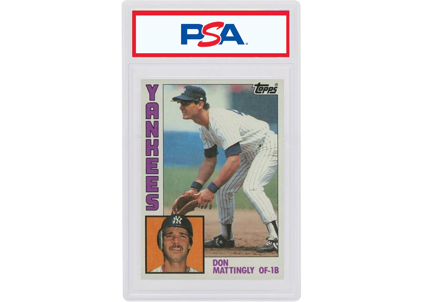 Don Mattingly 1984 Topps Rookie #8 (PSA or BGS Graded)