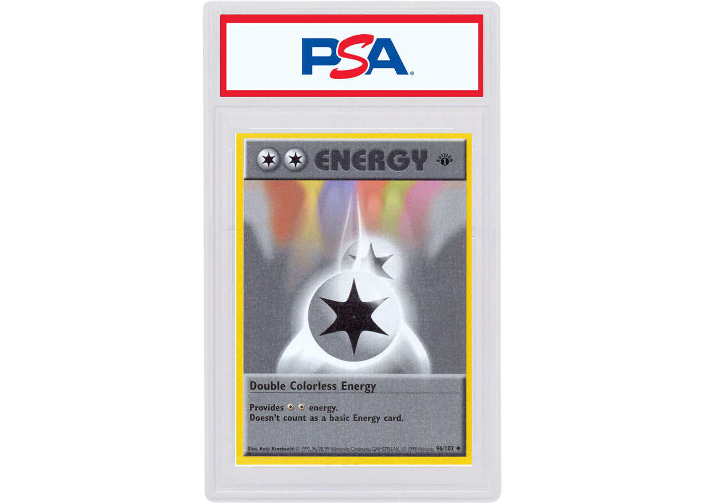 Double Colorless Energy 1999 Pokemon TCG Base Set 1st Edition #96/102