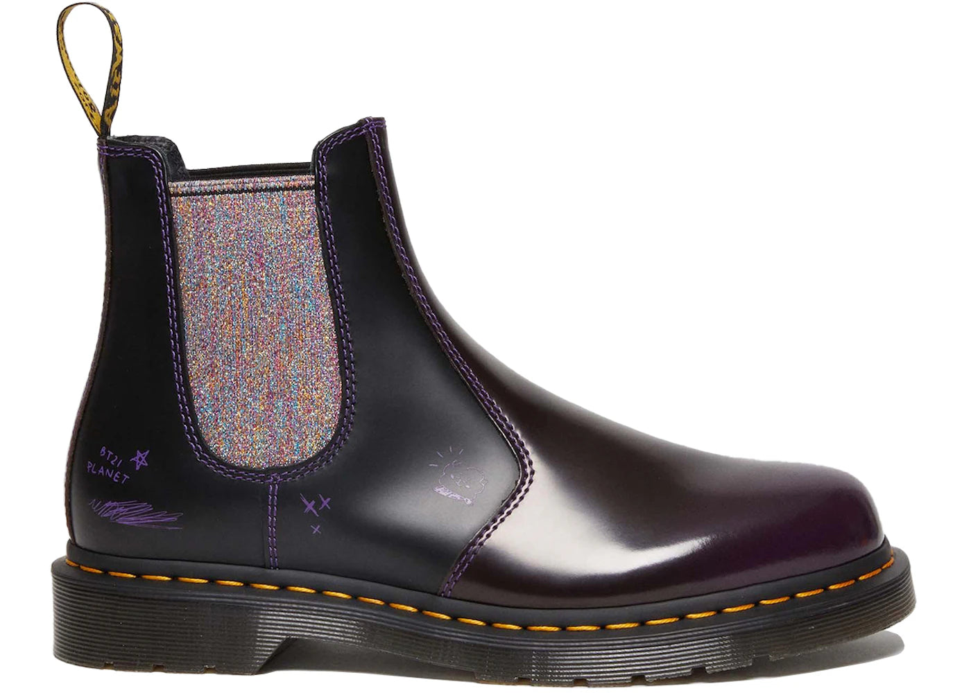 Dr. Martens 2976 Chelsea Boots BT21 Purple Black (Women's)