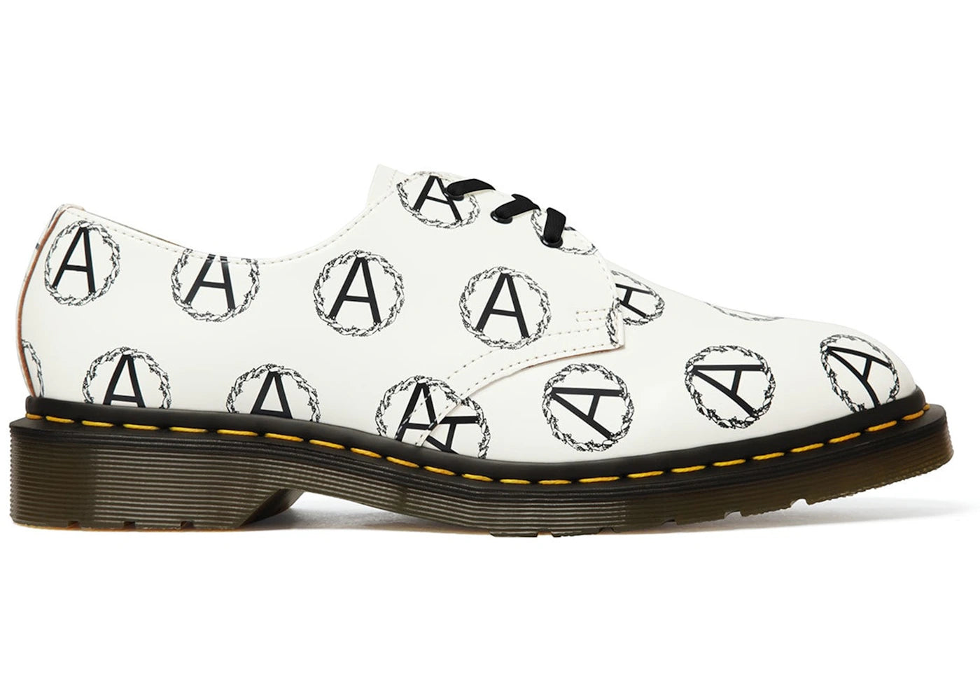 Dr. Martens 3-Eye Supreme x Undercover Anarchy White