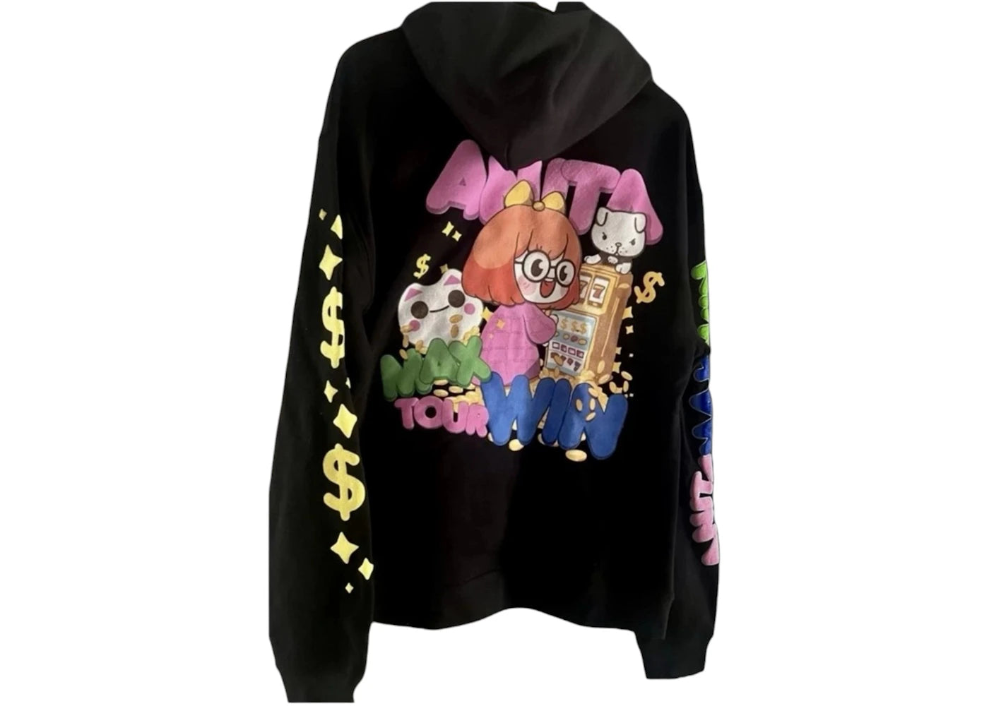 Drake Anita Max Win Tour $$ Hoodie Black