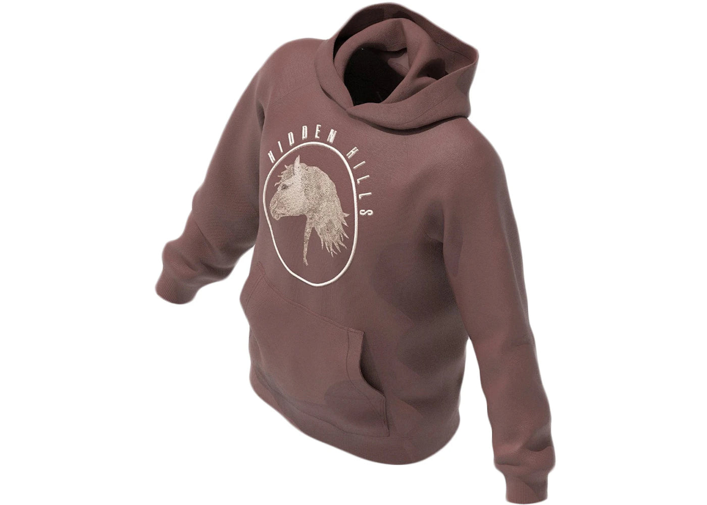 Drake Hidden Hills Horse Hoodie Brown