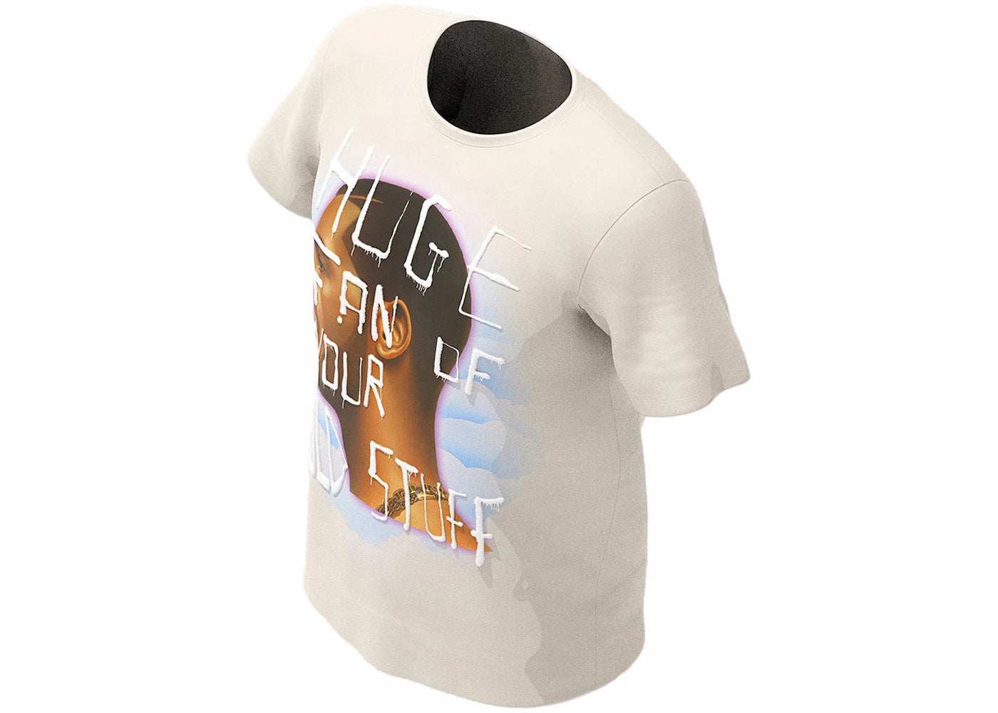 Drake NWTS Huge Fan Tee Cream