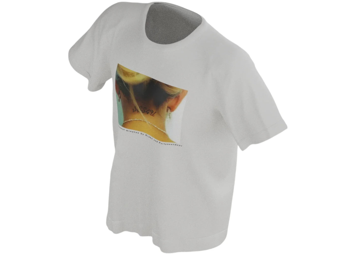 Drake $$$4U Neck Tattoo Tee White