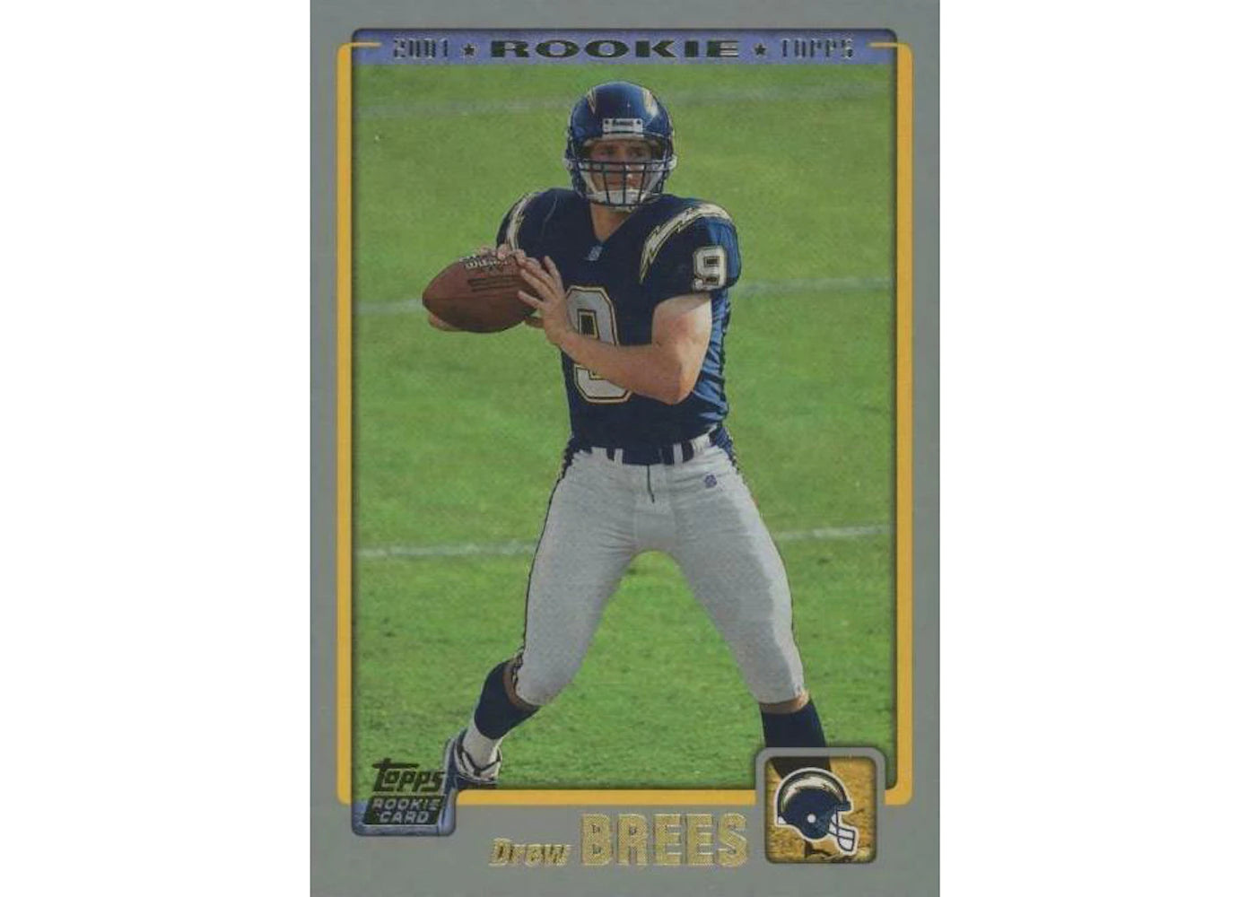 Drew Brees 2001 Topps Rookie #328 (Ungraded)