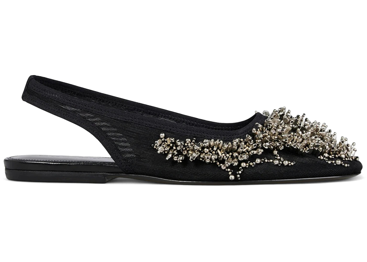 Dries Van Noten Embroidered Ballet Flats Black (Women's)