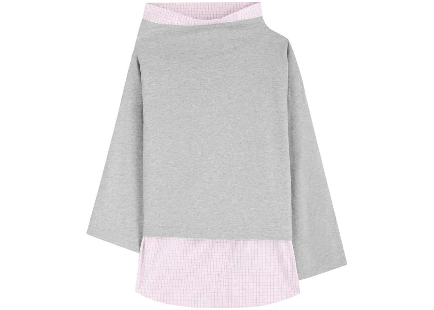 Dries Van Noten Henies Top Grey Melange
