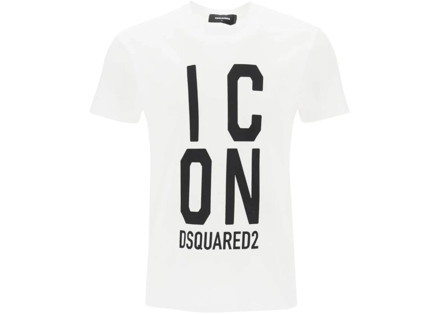 Dsquared2 Bold Icon Logo Cool Fit T-Shirt White