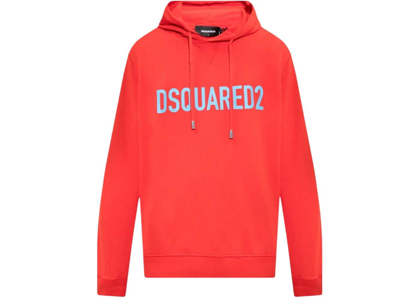 Dsquared2 Bold Logo Scarlet Red Hoodie Red
