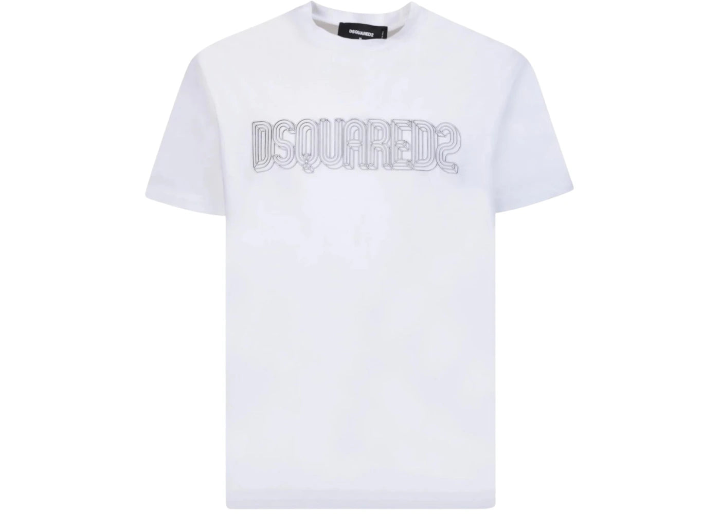 Dsquared2 Brand Logo Cool Fit T-Shirt White