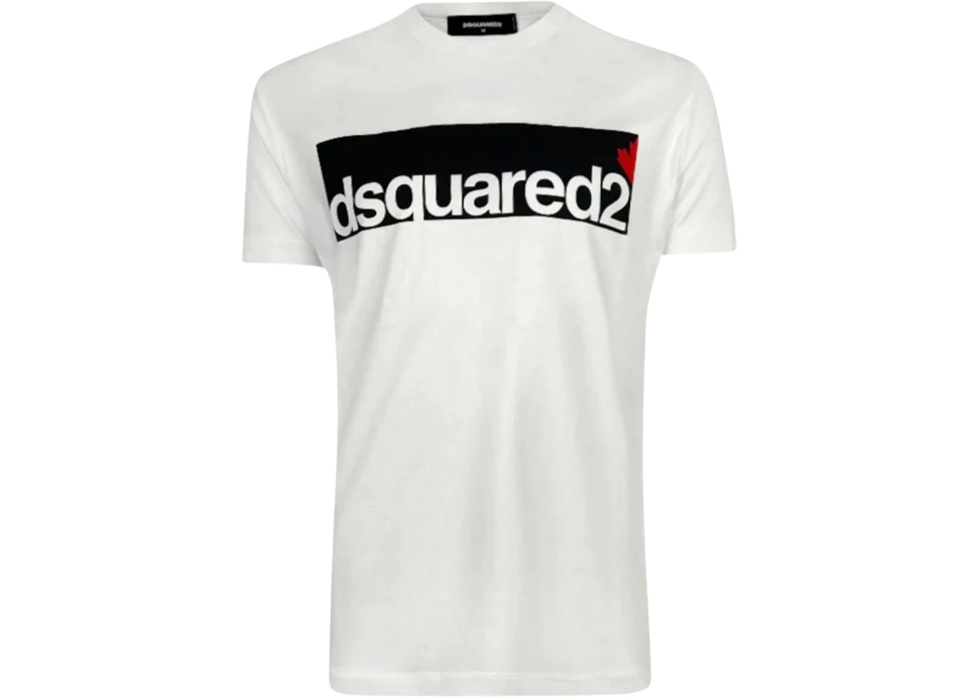 Dsquared2 Cool Fit Large Block Logo T-Shirt White