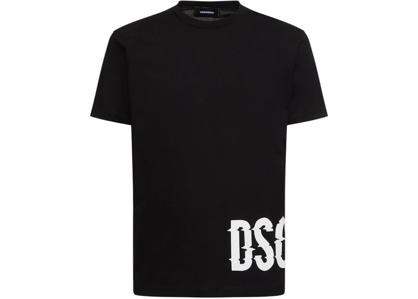 Dsquared2 Cool Fit Large Dsq2 Logo T-Shirt Black