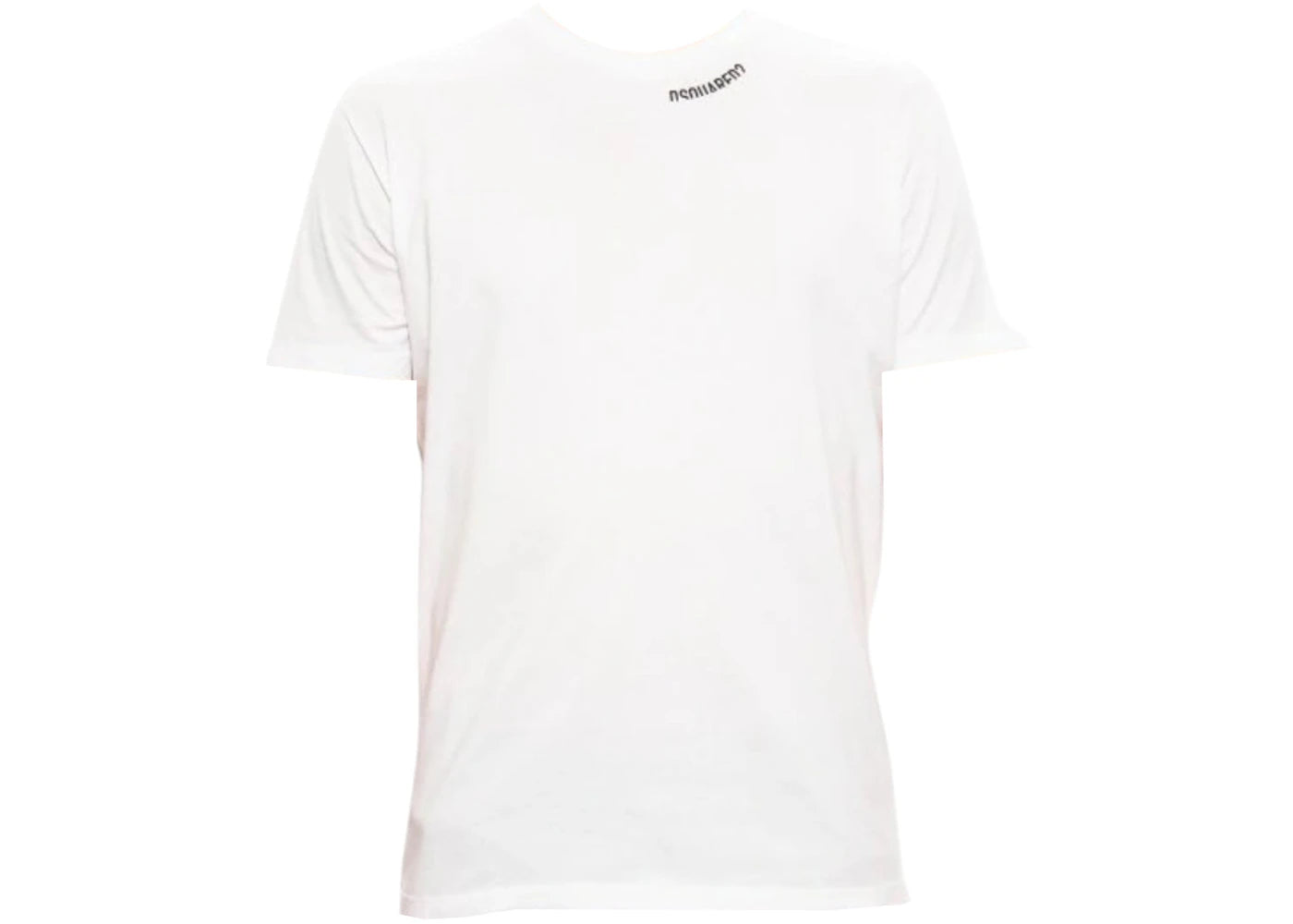 Dsquared2 Cool Fit Logo Around Collar T-Shirt White