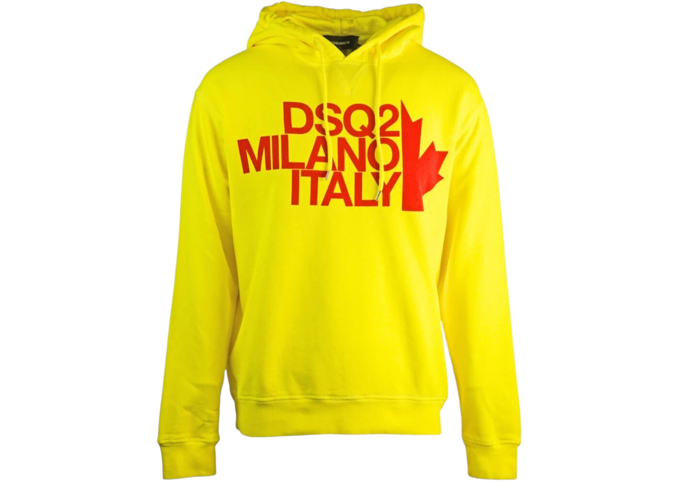 Dsquared2 Cool Fit Milano Yellow Hoodie Yellow