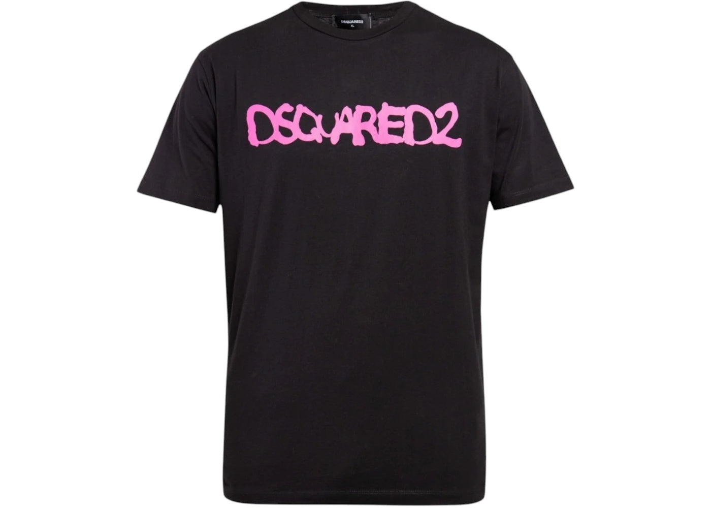 Dsquared2 Cool Fit Scribble Spray Logo T-Shirt Black