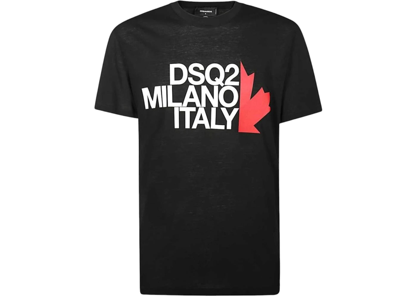 Dsquared2 Dsq2 Milano Italy T-Shirt Black