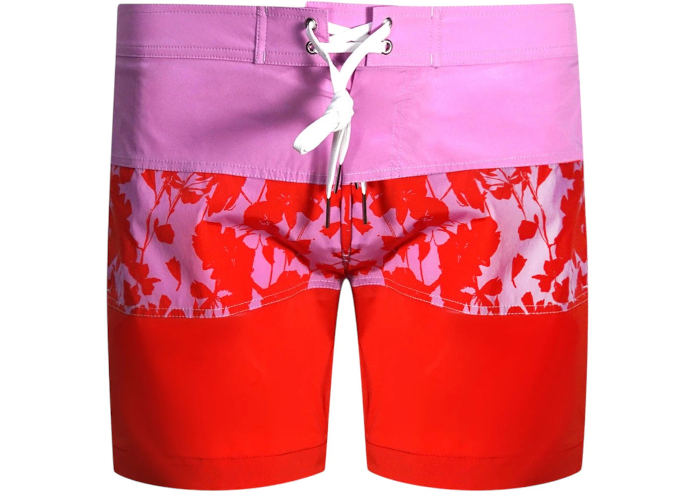 Dsquared2 Floral Design Swim Shorts Pink