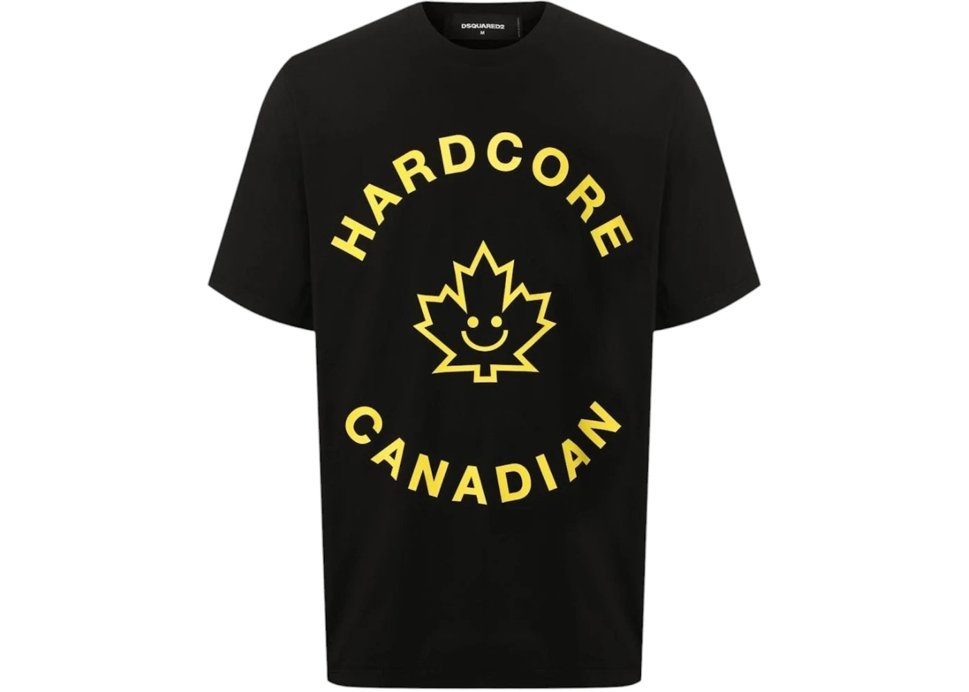 Dsquared2 Hardcore Canadian Maple Leaf T-Shirt Black