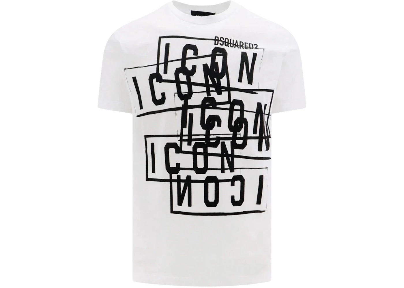 Dsquared2 Icon Stamps Logo T-Shirt White
