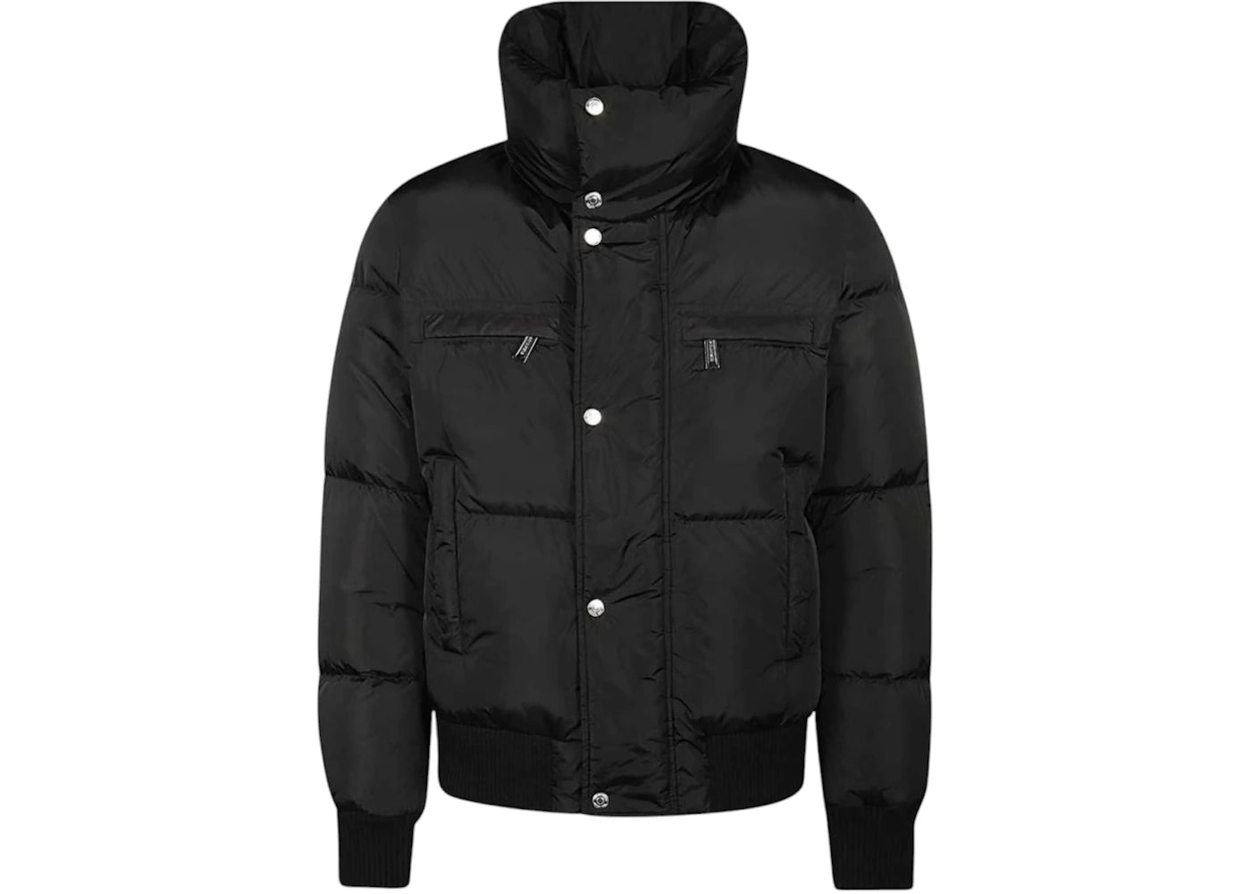 Dsquared2 Neck Logo Down Jacket Black