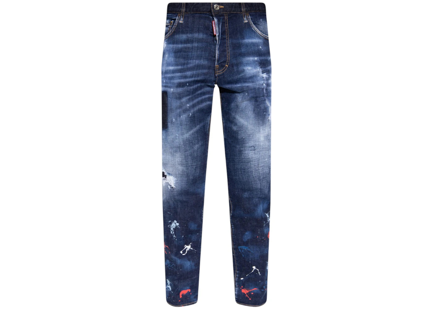 Dsquared2 Skinny Tapered Fit Jeans Blue