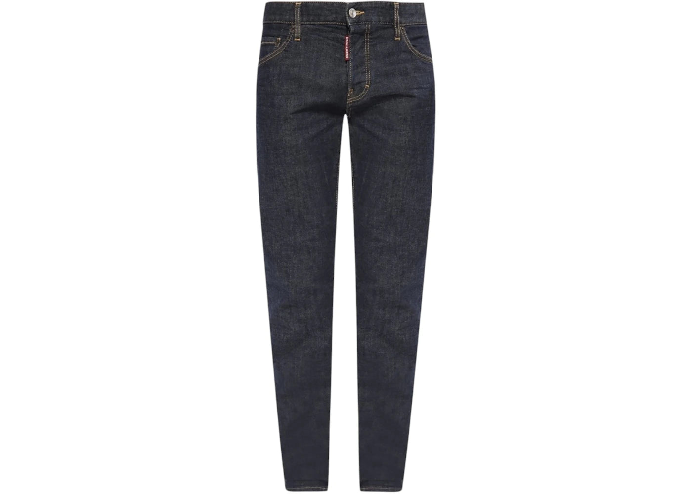 Dsquared2 Slim Jean Raw Denim Dark Jeans Blue