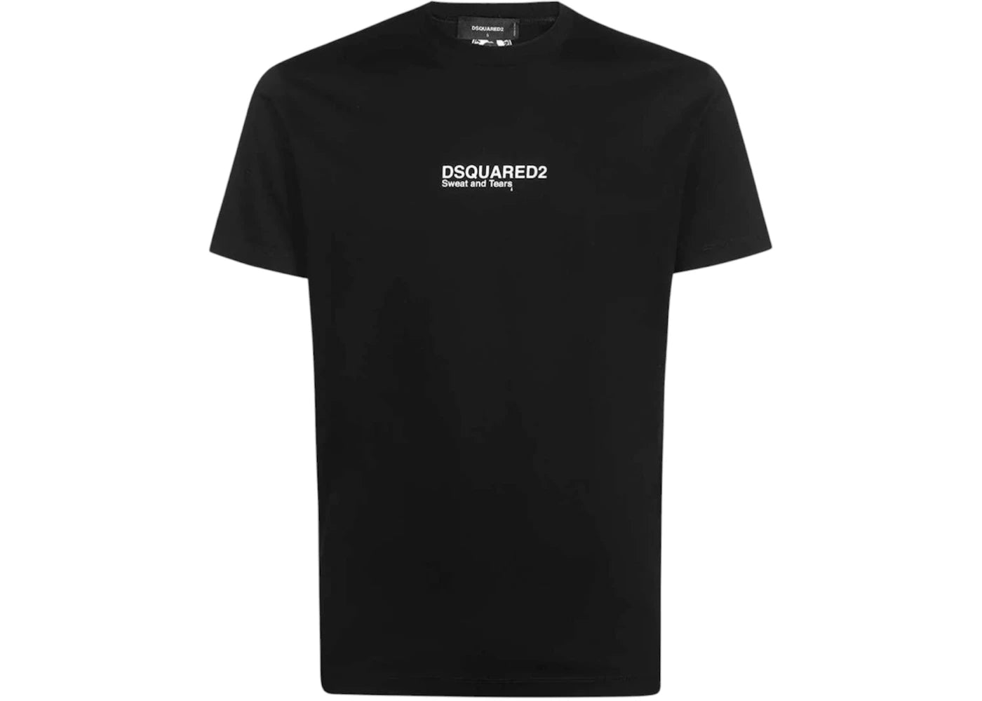 Dsquared2 Sweat And Tears Logo Cool Fit T-Shirt Black
