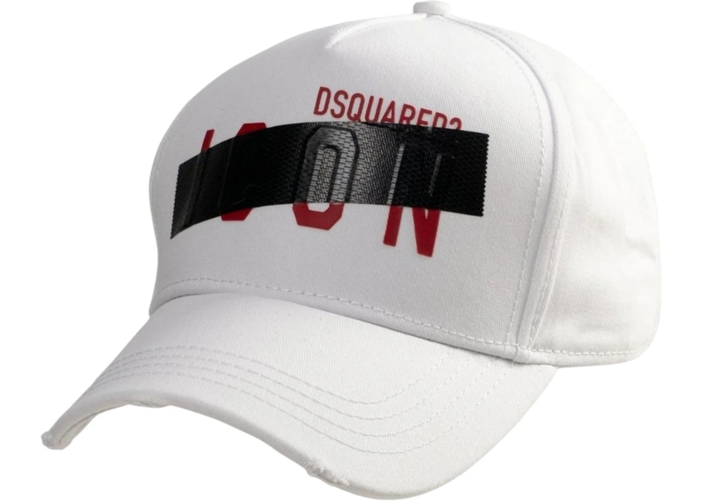 Dsquared2 Taped Icon Logo Cap White