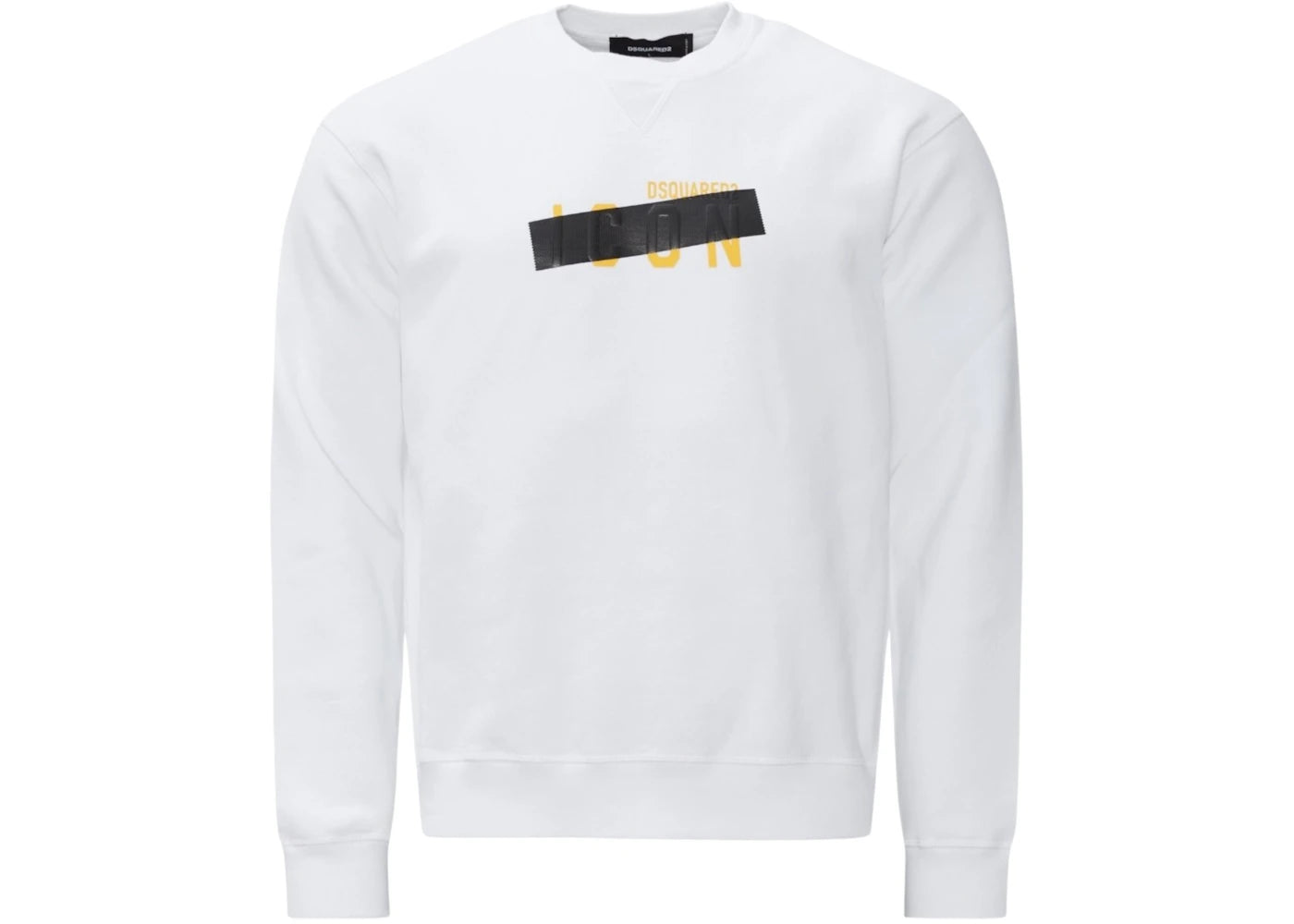 Dsquared2 Taped Icon Logo Cool Fit Sweatshirt White