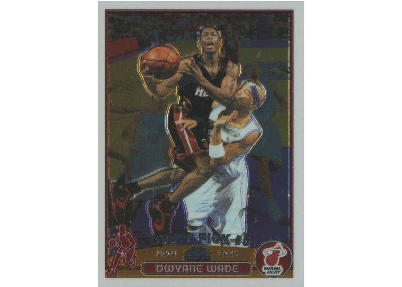 Dwyane Wade 2003 Topps Chrome Rookie #115 (Ungraded)