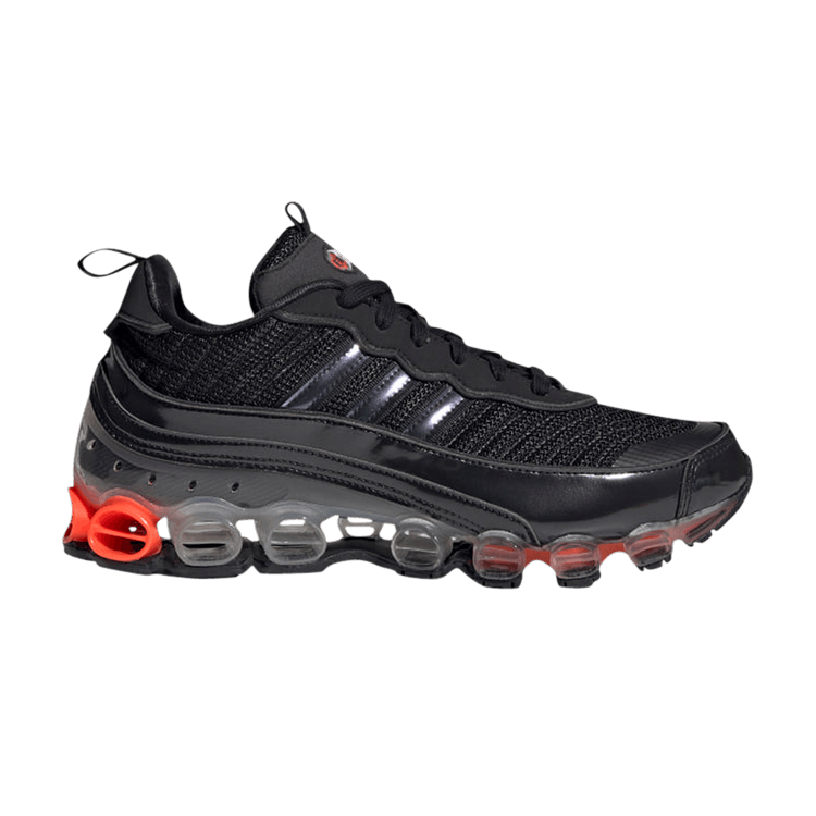 adidas Microbounce T1 Core Black Solar Red
