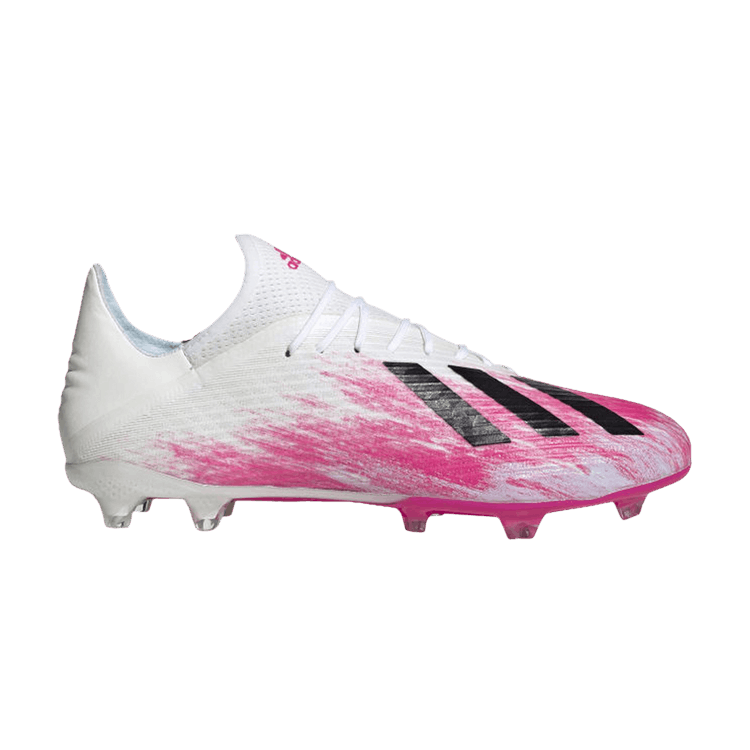 adidas X 19.2 FG White Black Shock Pink