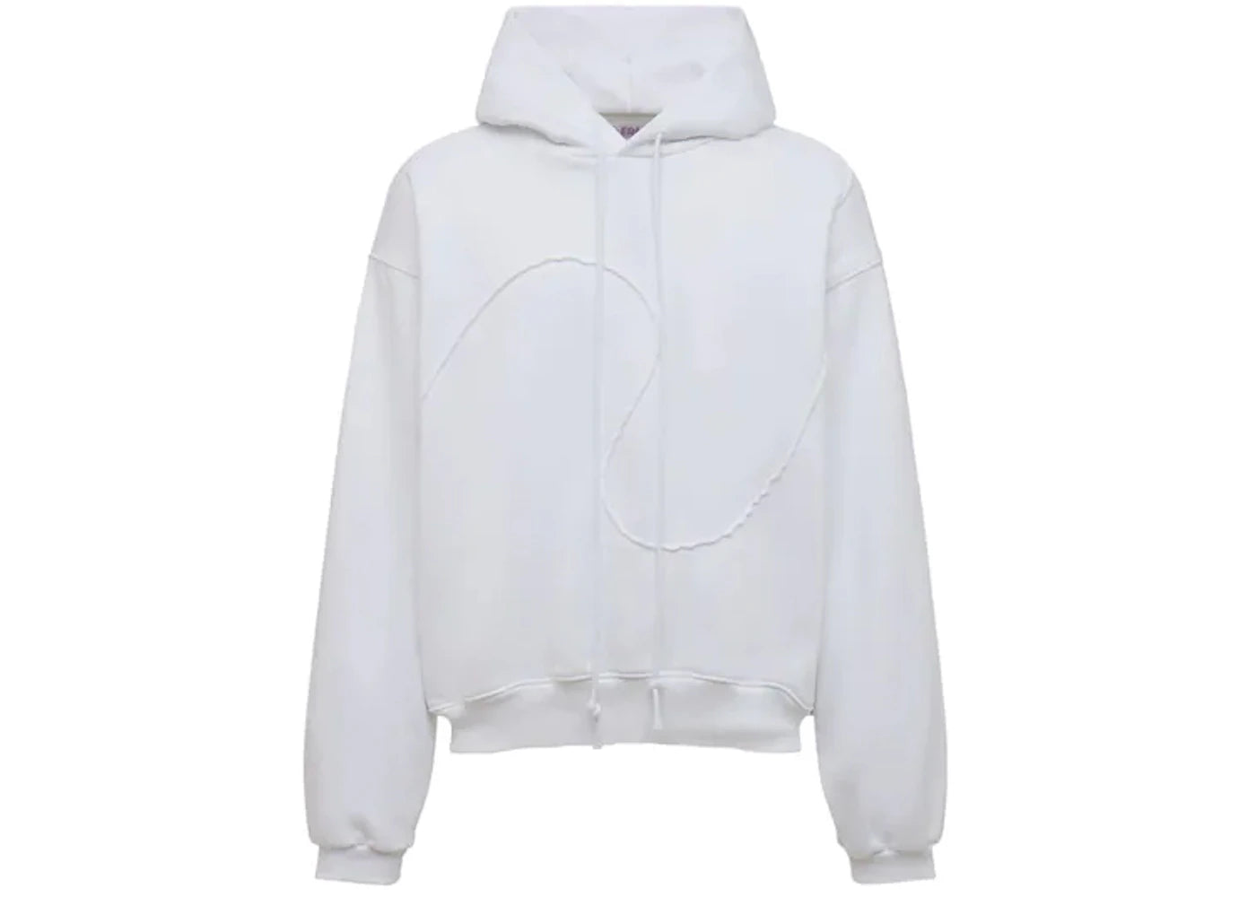 ERL Wave Hoodie White