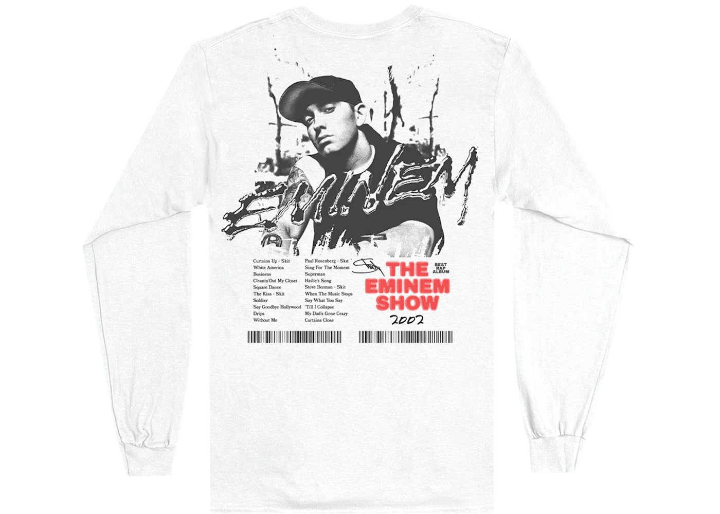 Eminem The Eminem Show Lonsleeve T-shirt White