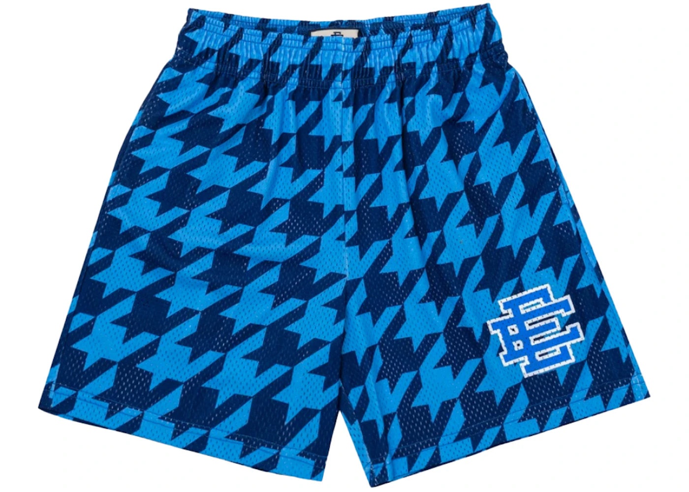 Eric Emanuel EE Basic Short Blue Houndstooth